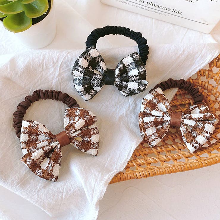 ヘアゴム 結び バイカラー おしゃれ ヘアアクセサリー シンプル 髪留め | shoppinggo | 詳細画像8 