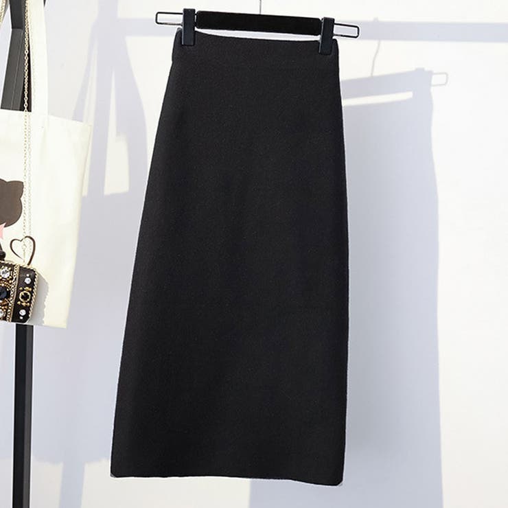 ニットスカート レディース 無地 | shoppinggo | 詳細画像12 