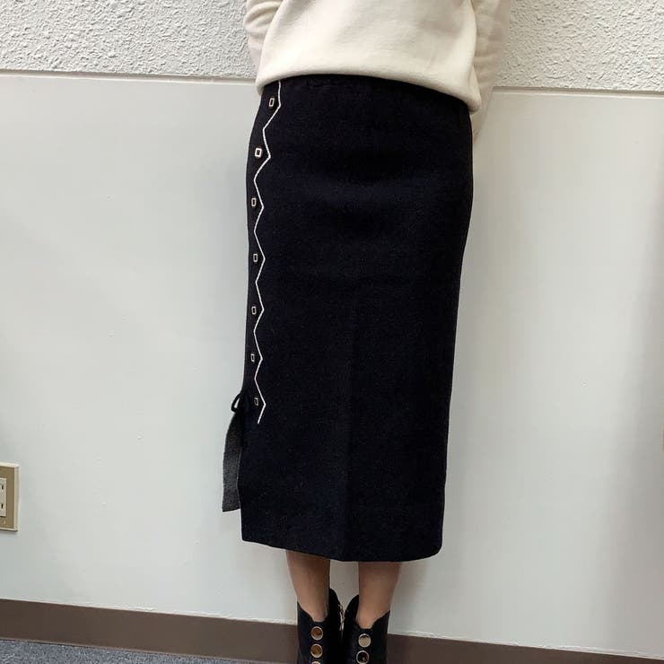 ニットスカート レディース 無地 | shoppinggo | 詳細画像13 