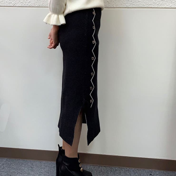 ニットスカート レディース 無地 | shoppinggo | 詳細画像15 