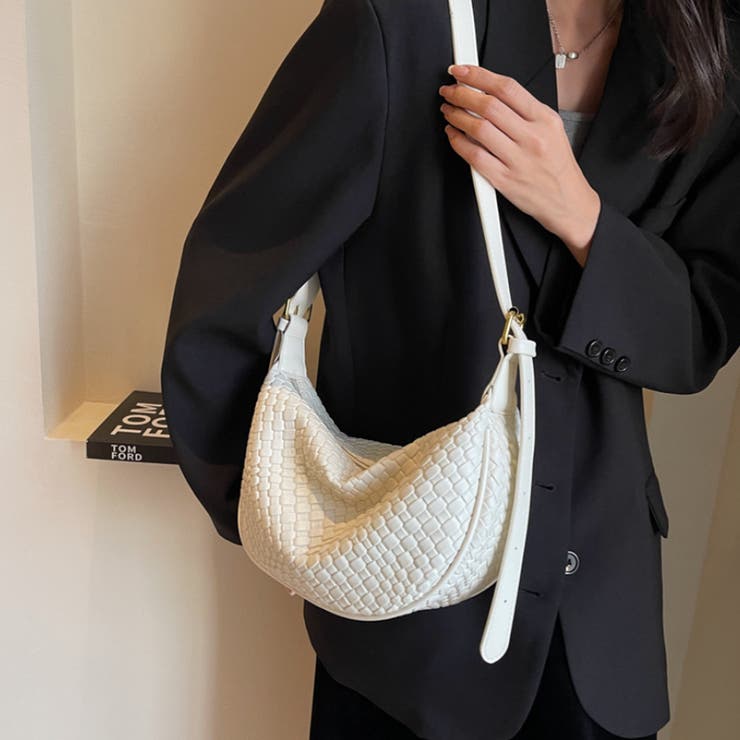 ホワイト | ショルダーバッグ レディース 斜めがけ | shoppinggo