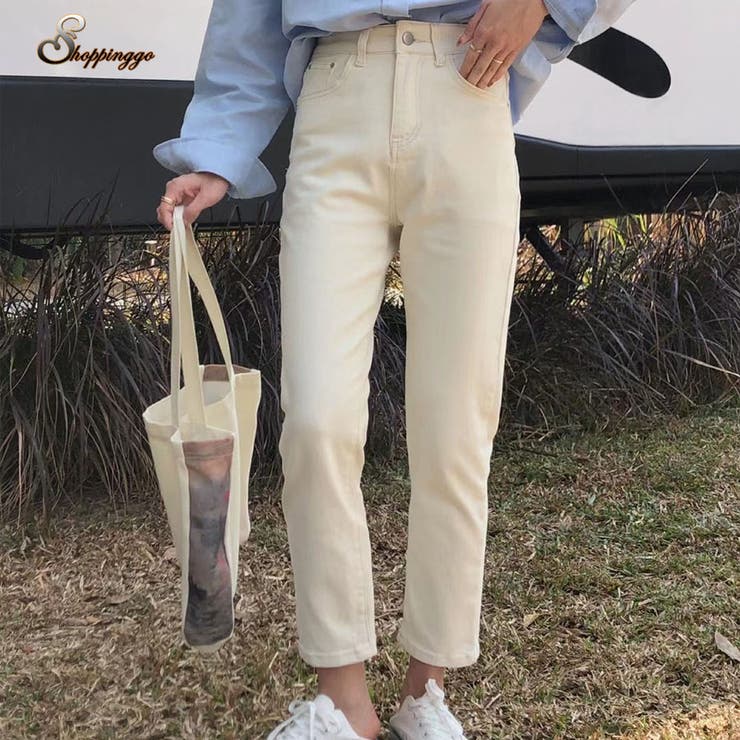 デニムパンツ レディース アンクル丈 | shoppinggo | 詳細画像1 