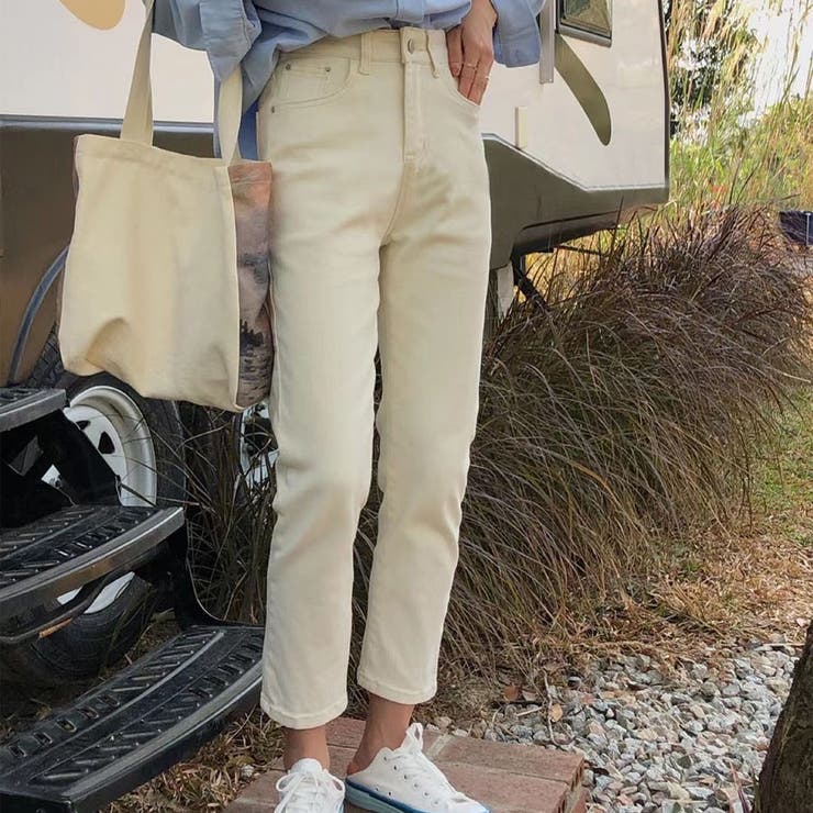 デニムパンツ レディース アンクル丈 | shoppinggo | 詳細画像2 