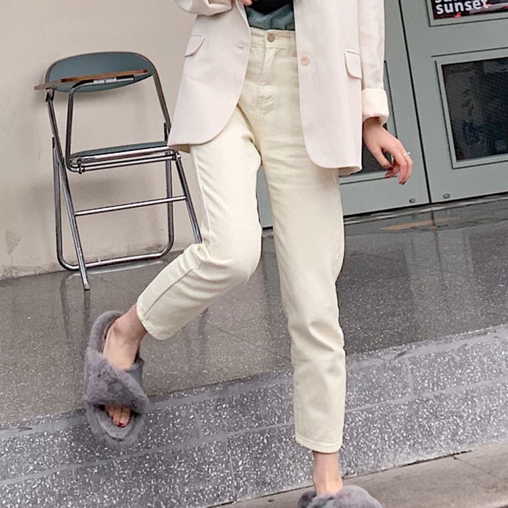 デニムパンツ レディース アンクル丈 | shoppinggo | 詳細画像10 