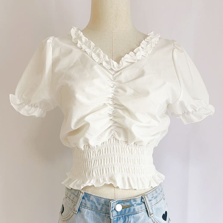 夏服 新作 フリルブラウス | shoppinggo | 詳細画像36 