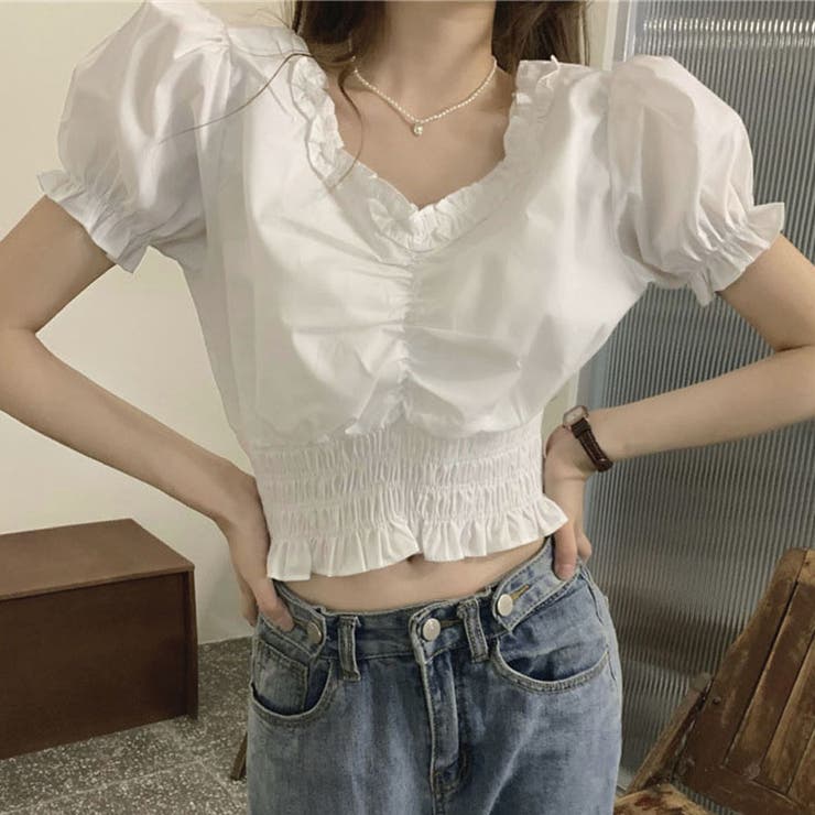 夏服 新作 フリルブラウス | shoppinggo | 詳細画像40 