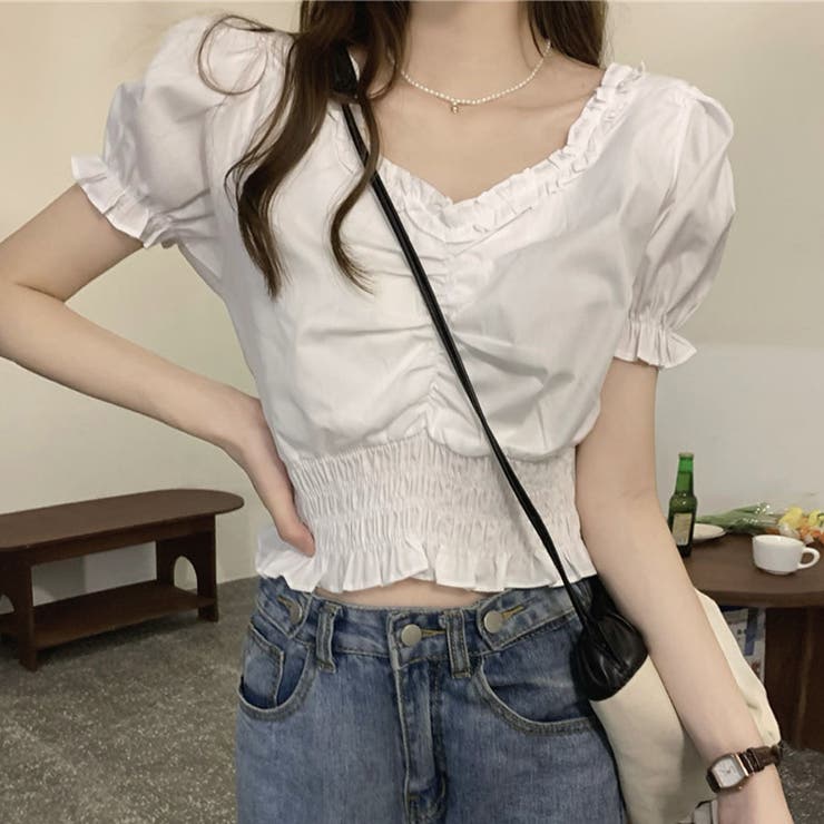 夏服 新作 フリルブラウス | shoppinggo | 詳細画像42 