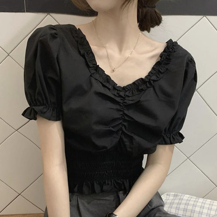 夏服 新作 フリルブラウス | shoppinggo | 詳細画像46 
