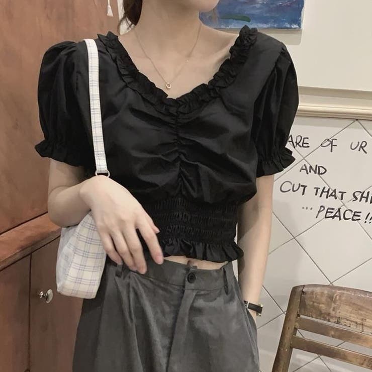 夏服 新作 フリルブラウス | shoppinggo | 詳細画像47 