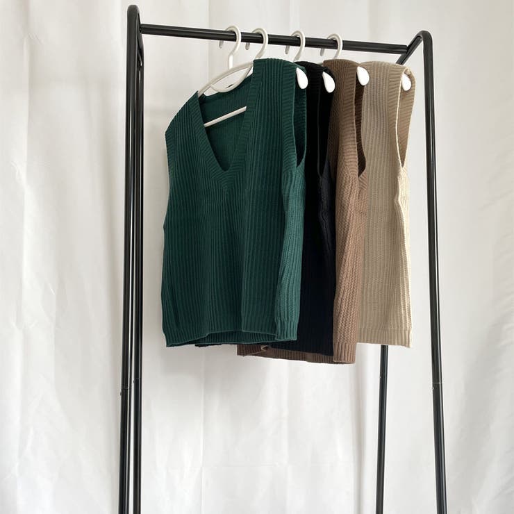 ニットベスト Vネック トップス | shoppinggo | 詳細画像13 
