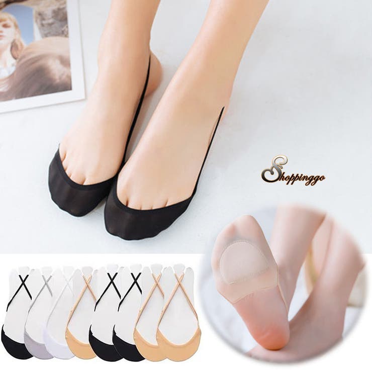 つま先カバーソックス 靴下 くつ下 | shoppinggo | 詳細画像1 