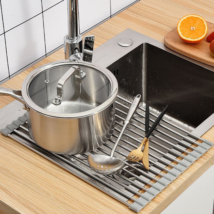 水切りラック シンク上 スリム | shoppinggo | 詳細画像8 