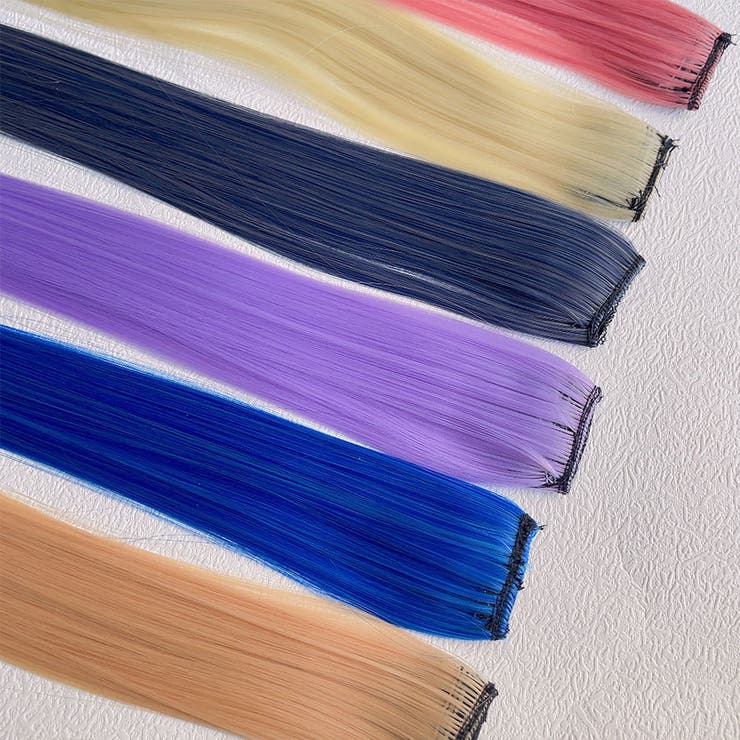 カラーエクステ 12色 ウイッグ | shoppinggo | 詳細画像3 