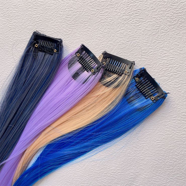 カラーエクステ 12色 ウイッグ | shoppinggo | 詳細画像12 