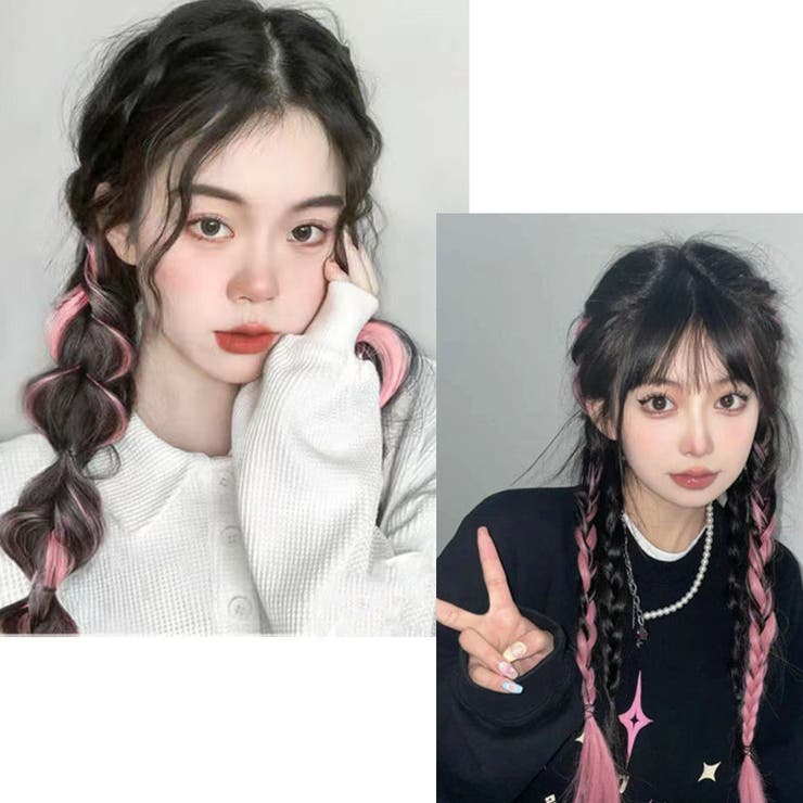 カラーエクステ 36色 ウイッグ | shoppinggo | 詳細画像12 