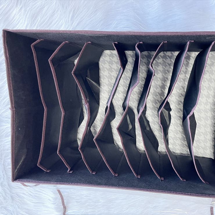 仕切り収納ケース 千鳥格子 チェック | shoppinggo | 詳細画像13 