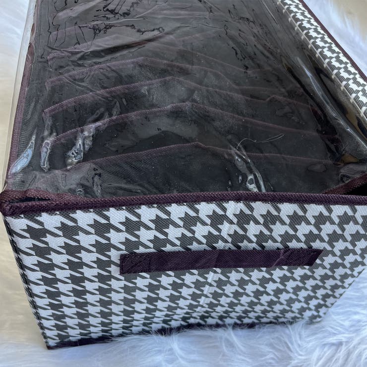 仕切り収納ケース 千鳥格子 チェック | shoppinggo | 詳細画像14 