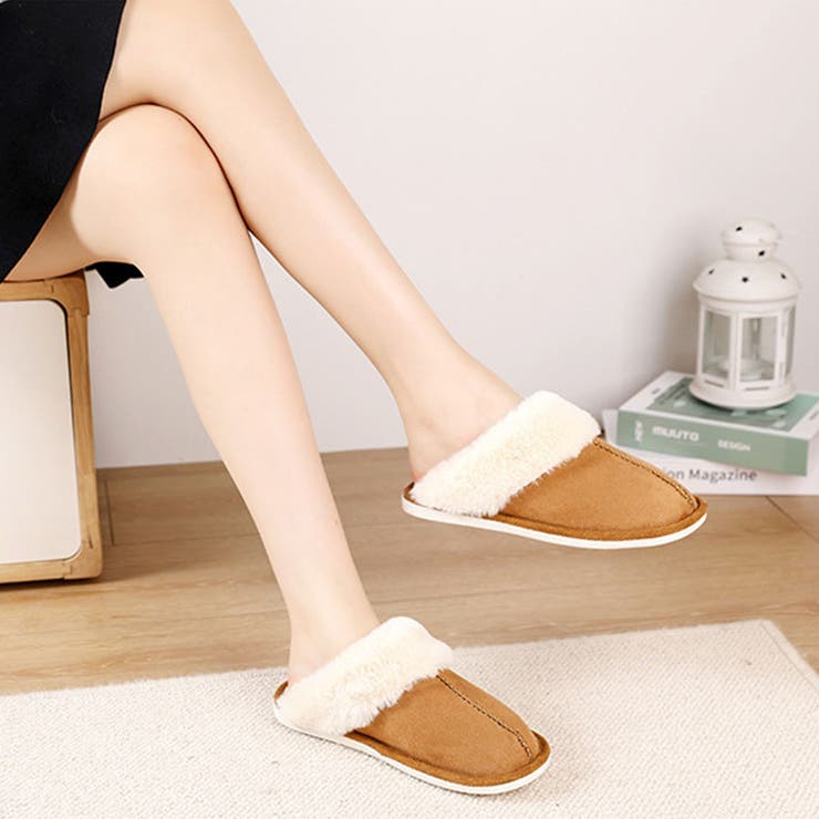 ファースリッパ ルームシューズ フェイクファー | shoppinggo | 詳細画像9 