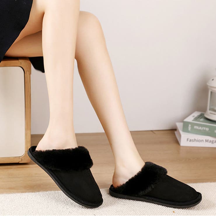 ファースリッパ ルームシューズ フェイクファー | shoppinggo | 詳細画像13 