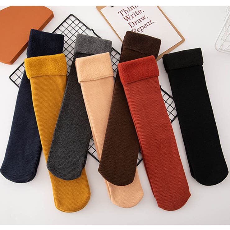 裏起毛ハイソックス 冷え取り靴下 冷えとり | shoppinggo | 詳細画像3 