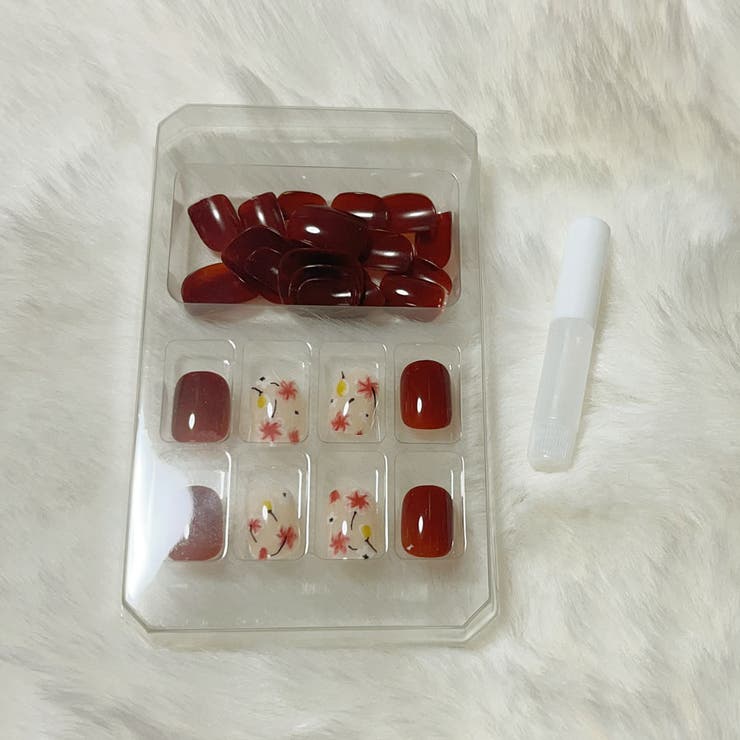 ネイルチップ ショート はな | shoppinggo | 詳細画像3 