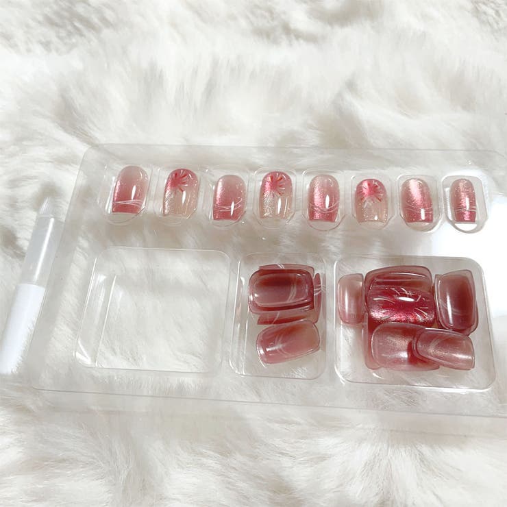 ネイルチップ ショート 花火 | shoppinggo | 詳細画像3 