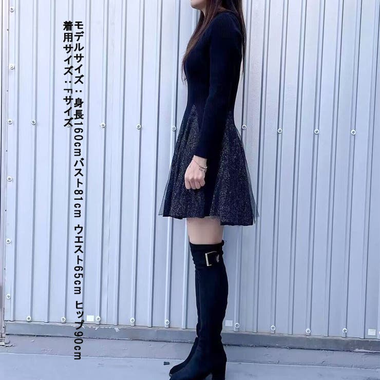 ニットワンピース キラキラ 暖かい | shoppinggo | 詳細画像4 