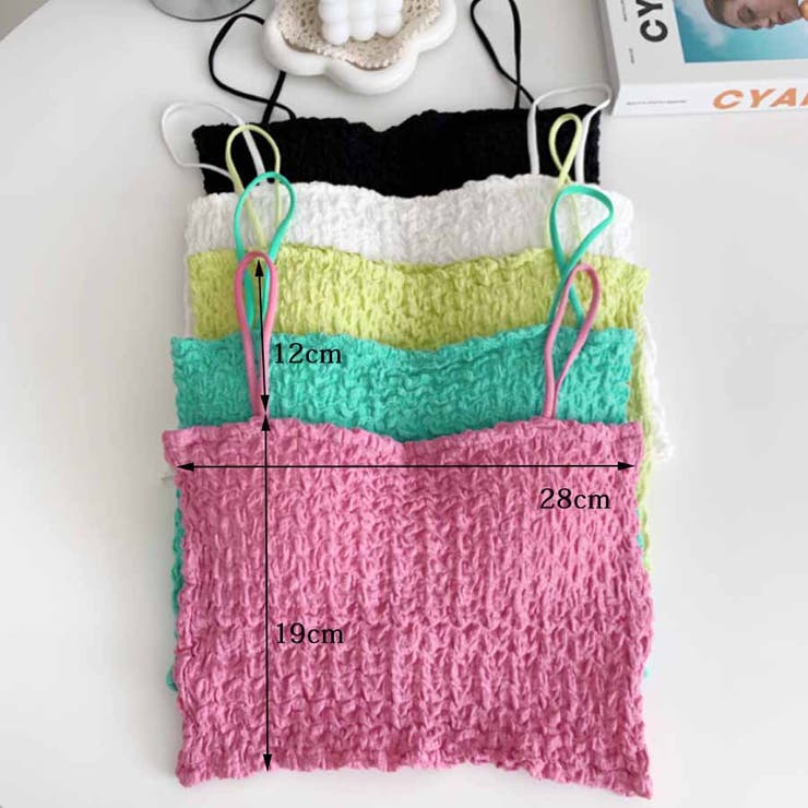 キャミソール カップ付 キャミタンクトップ | shoppinggo | 詳細画像3 