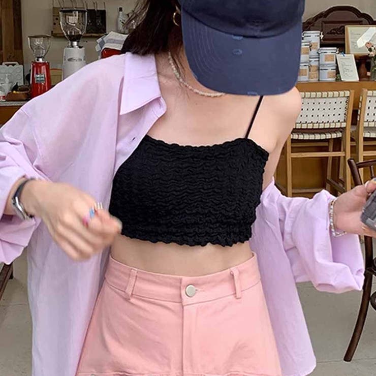 キャミソール カップ付 キャミタンクトップ | shoppinggo | 詳細画像9 