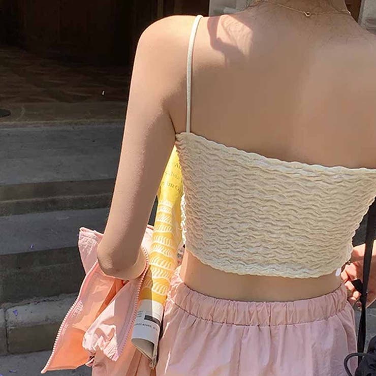 キャミソール カップ付 キャミタンクトップ | shoppinggo | 詳細画像12 