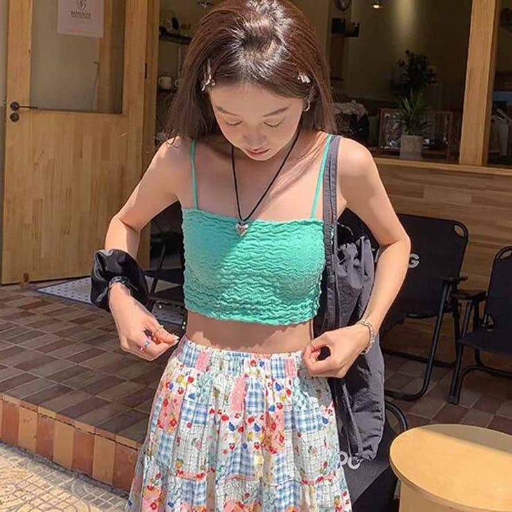 キャミソール カップ付 キャミタンクトップ | shoppinggo | 詳細画像14 