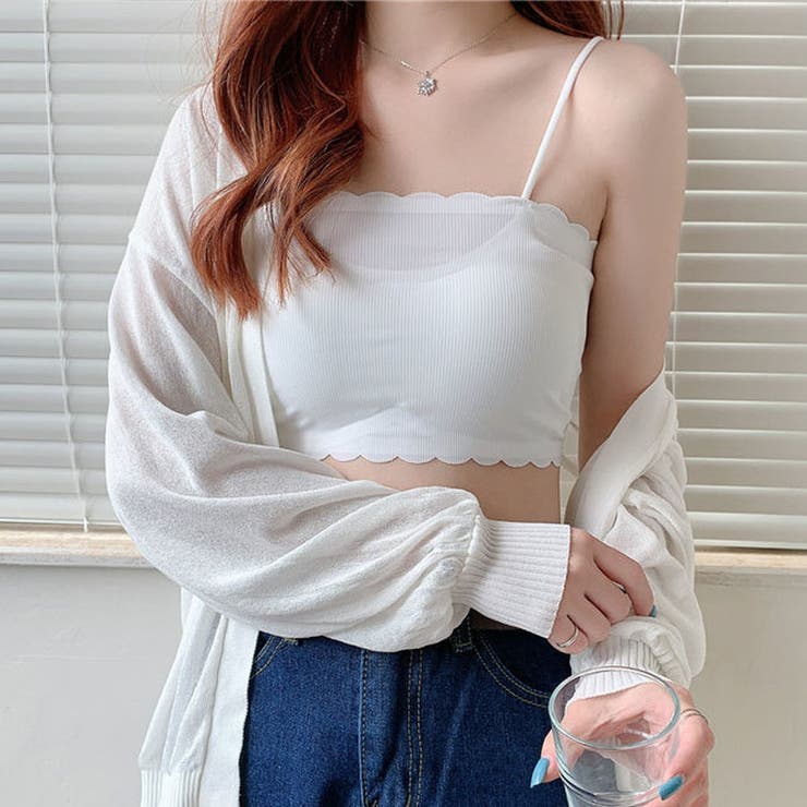 キャミソール カップ付 キャミタンクトップ | shoppinggo | 詳細画像13 