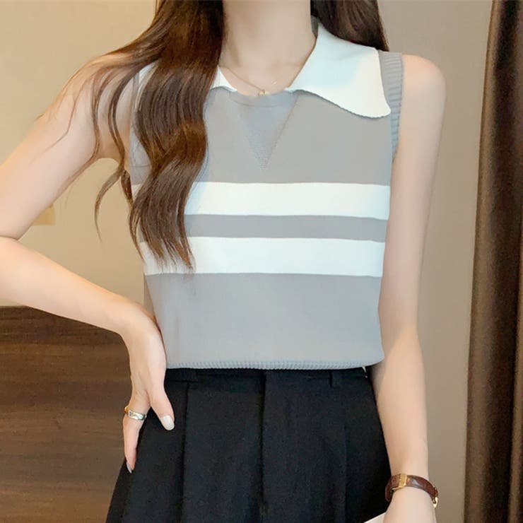 タンクトップ ニットキャミソール レディース | shoppinggo | 詳細画像7 