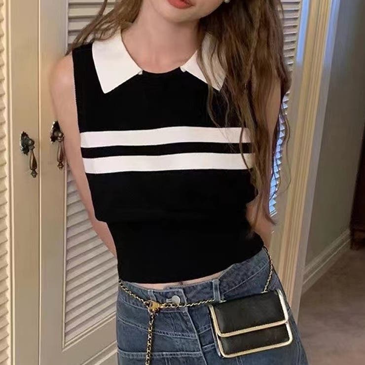 タンクトップ ニットキャミソール レディース | shoppinggo | 詳細画像12 