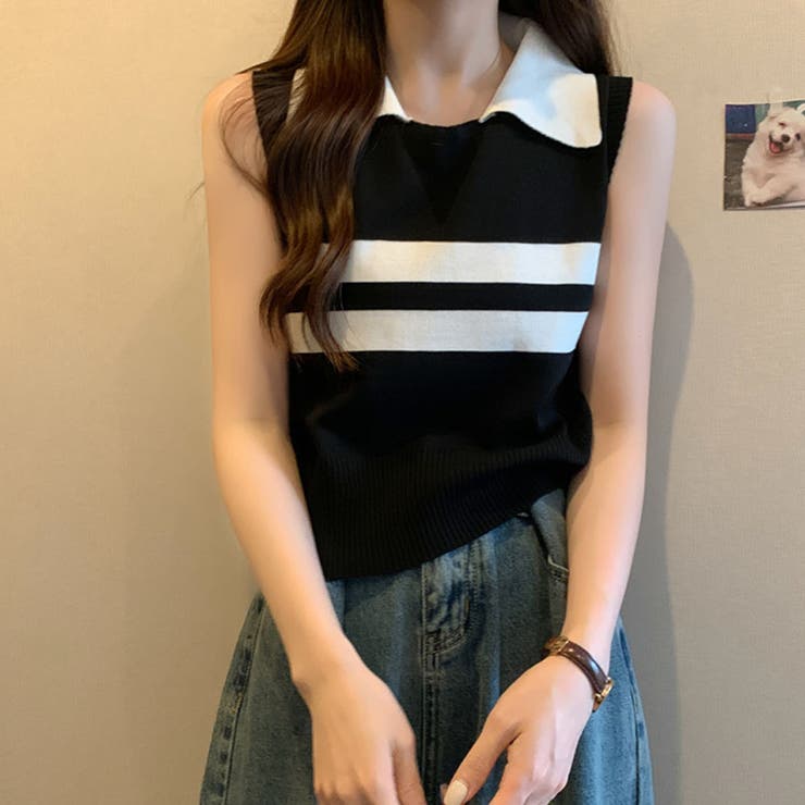 タンクトップ ニットキャミソール レディース | shoppinggo | 詳細画像14 
