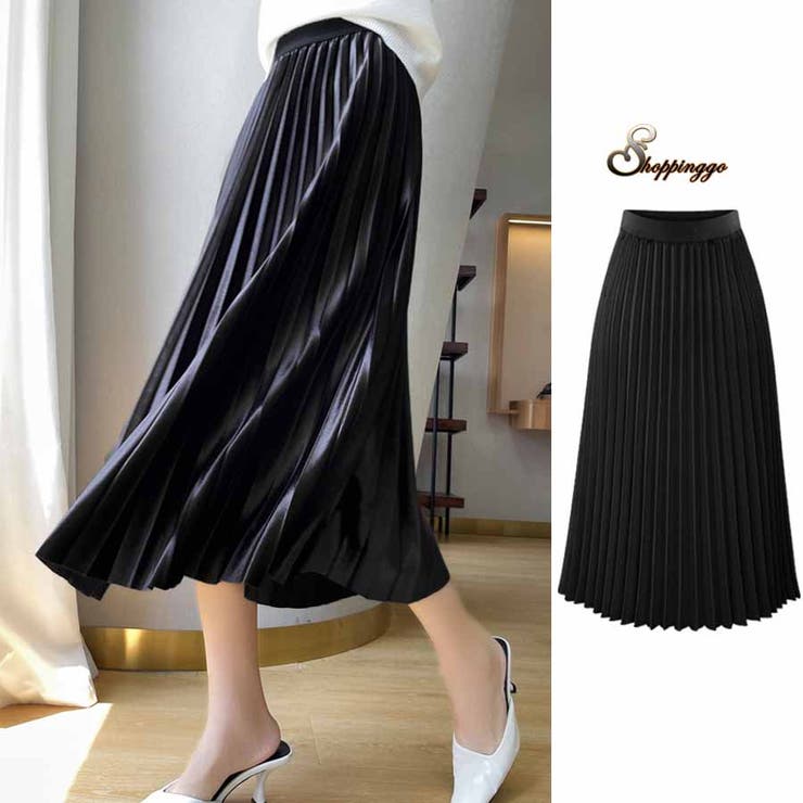 スカート ロング プリーツスカート | shoppinggo | 詳細画像2 