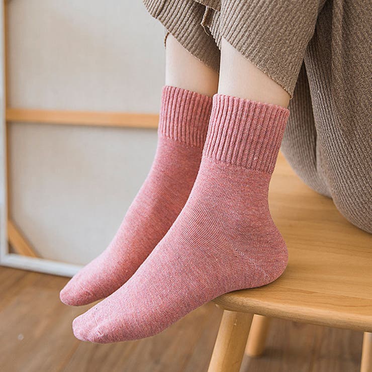 ピンク | 冷えとり靴下 ソックス 無地 おしゃれ かわいい  ソックス | shoppinggo