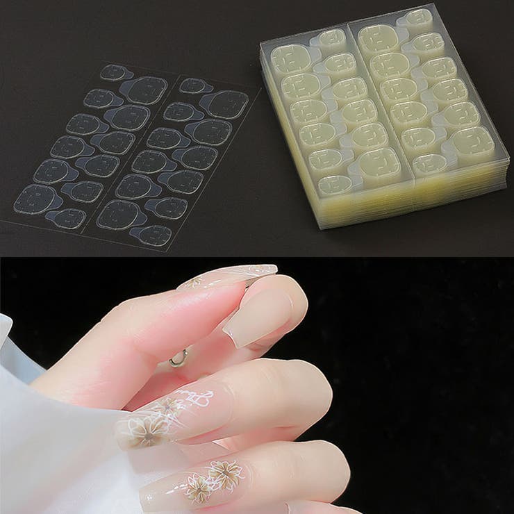 イエロー | ネイルチップ用 ネイル両面接着剤 強力 | shoppinggo