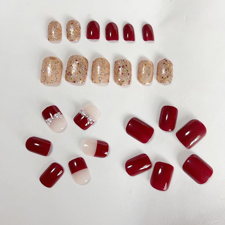 ネイルチップ ショート キラキラ | shoppinggo | 詳細画像6 