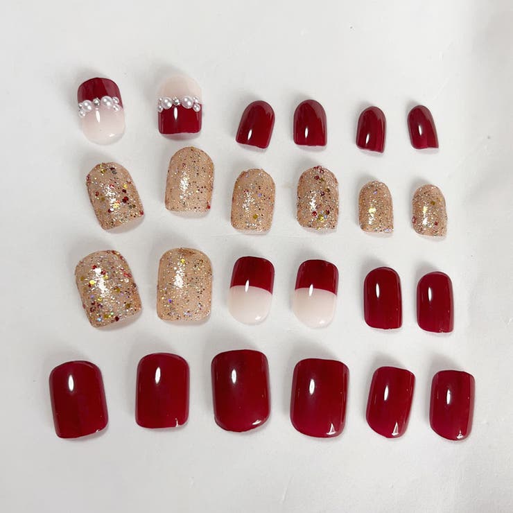 ネイルチップ ショート キラキラ | shoppinggo | 詳細画像8 