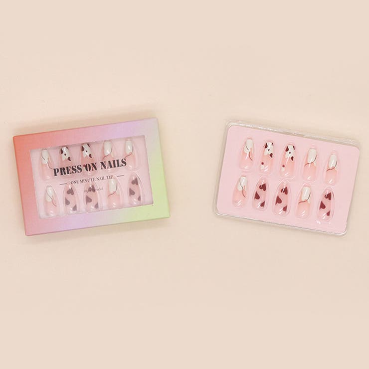 ネイルチップ ハート ショート | shoppinggo | 詳細画像2 