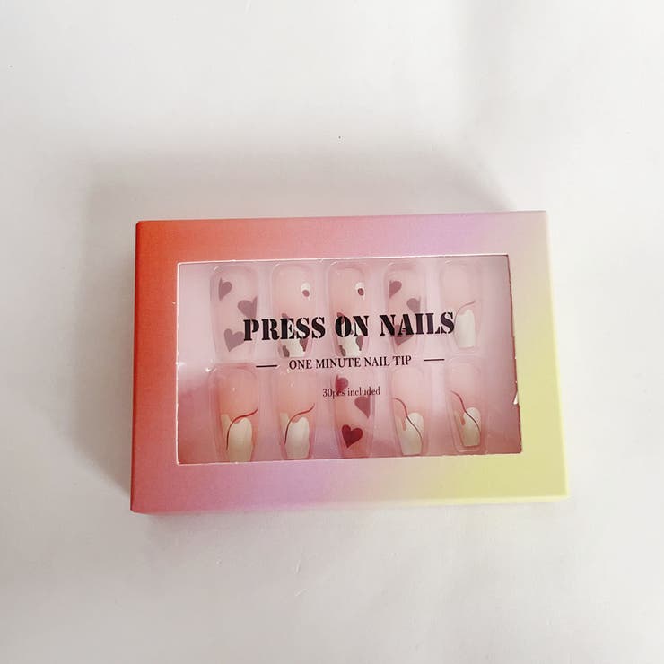 ネイルチップ ハート ショート | shoppinggo | 詳細画像3 