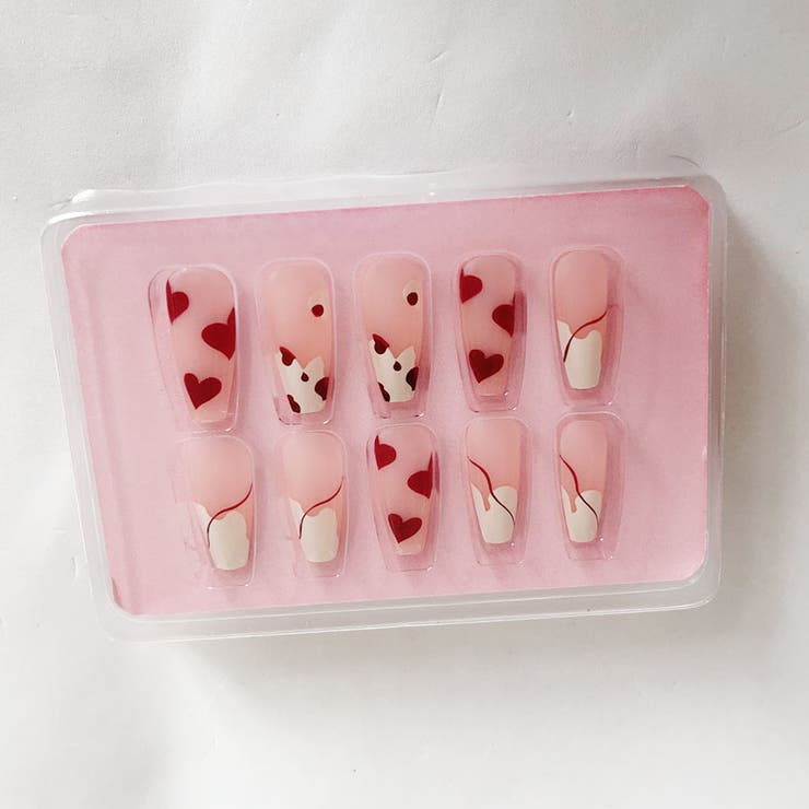 ネイルチップ ハート ショート | shoppinggo | 詳細画像4 