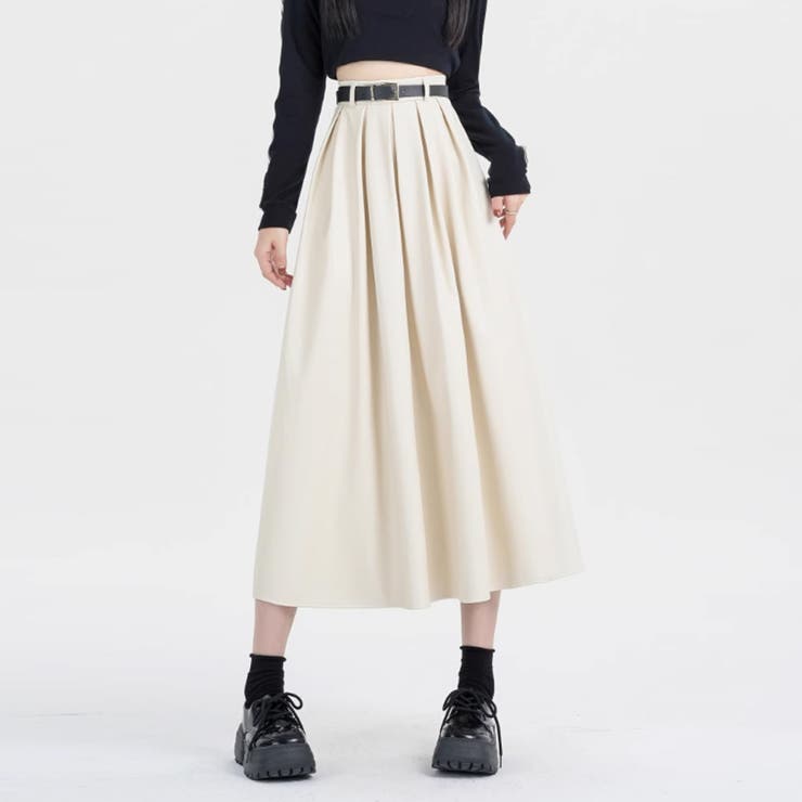 ベージュ | レザースカート レディース PUスカート | shoppinggo