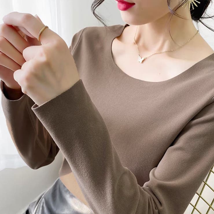 極暖Ｔシャツ ヒートインナー 裏起毛 | shoppinggo | 詳細画像12 