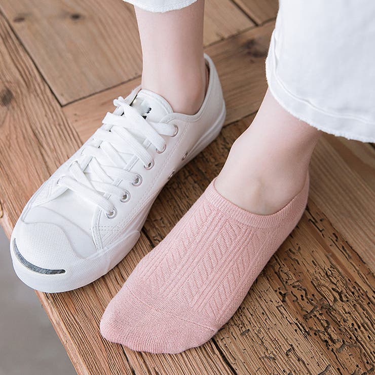 靴下フットカバーレディース スニーカー用 滑り止 | shoppinggo | 詳細画像5 