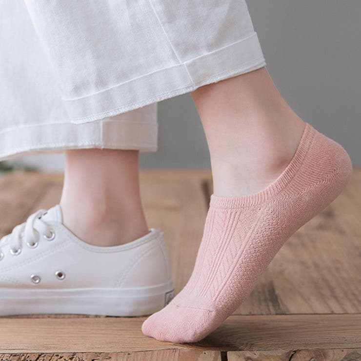 靴下フットカバーレディース スニーカー用 滑り止 | shoppinggo | 詳細画像7 