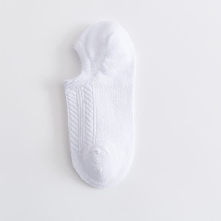 ホワイト | 靴下フットカバーレディース スニーカー用 滑り止 | shoppinggo
