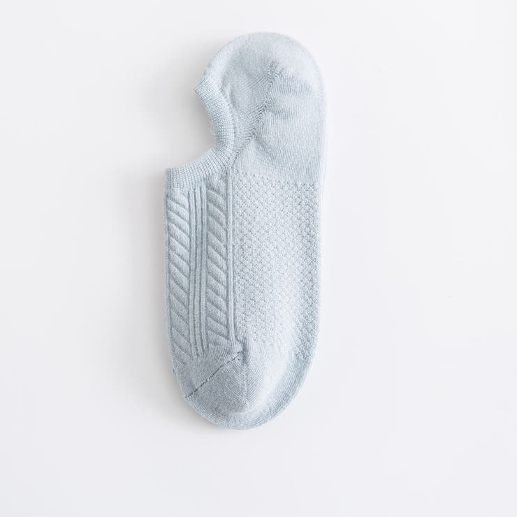 ライトブルー | 靴下フットカバーレディース スニーカー用 滑り止 | shoppinggo