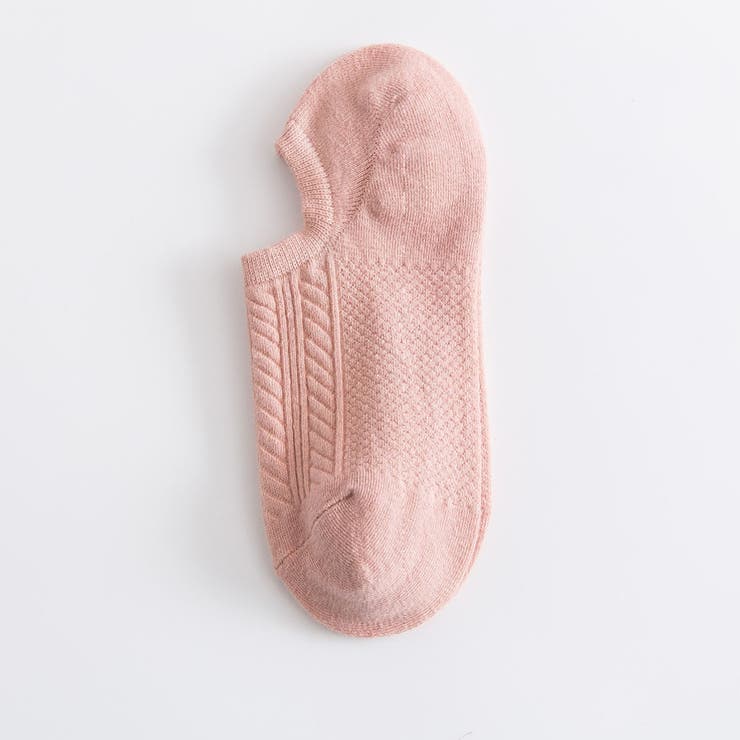 ライトピンク | 靴下フットカバーレディース スニーカー用 滑り止 | shoppinggo